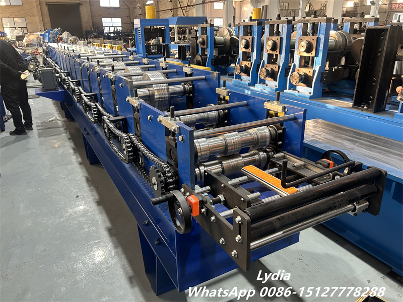 automatic rainspout roll forming machine PLC control