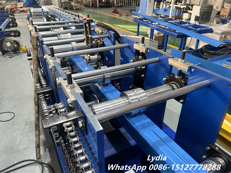 square downspout roll forming machine production line
