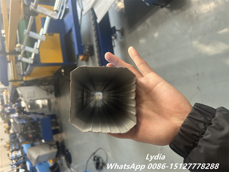 water gutter pipe making machine for aluminum and steel