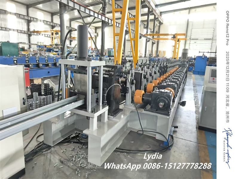 automatic container house frame roll forming machine