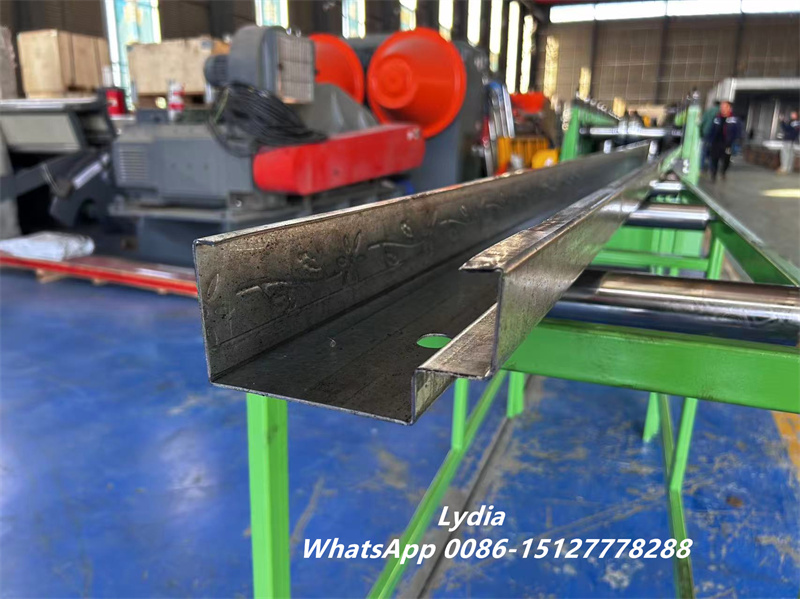metal door frame production line