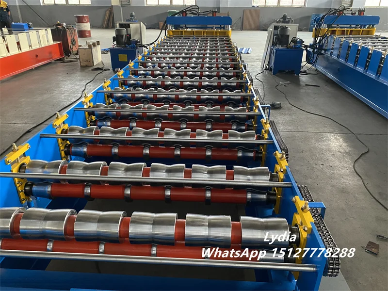Glazed Tile And Ridge Cap Roll Forming Machine 5 Glazed tile and ridge cap roll former04 imgupzip 1000