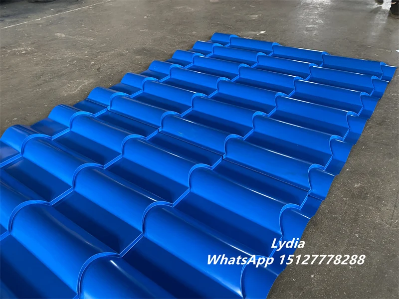 Glazed Tile And Ridge Cap Roll Forming Machine 4 Glazed tile and ridge cap roll former05 imgupzip 1000