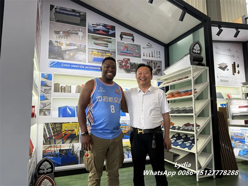 Burkina Faso Customer Successfully Inspects Light Steel Framing Machine and Gives High Praise 4 Light Gauge Steel Framing Machine02 imgupzip 1000