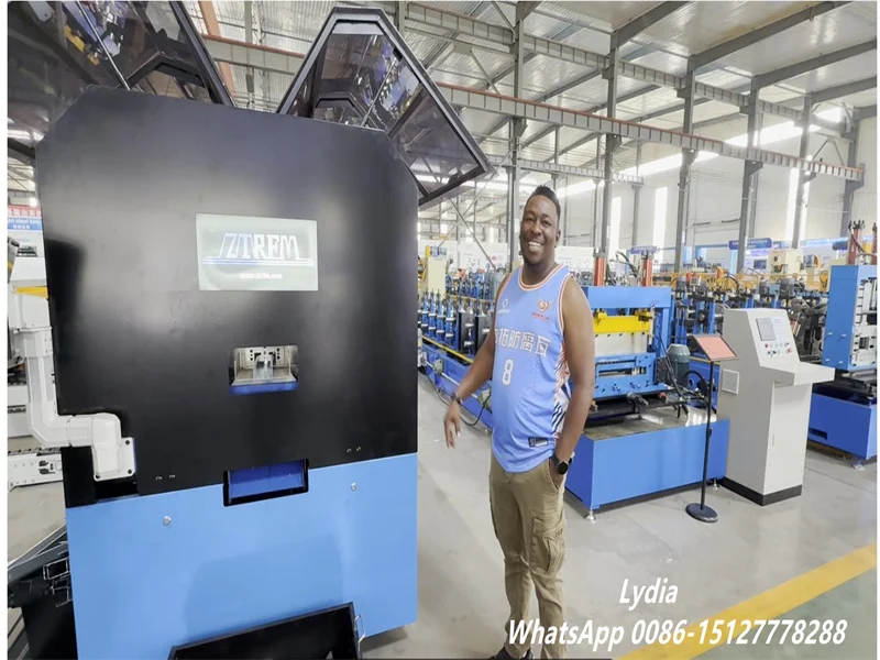 Burkina Faso Customer Successfully Inspects Light Steel Framing Machine and Gives High Praise 3 Light Gauge Steel Framing Machine03 imgupzip 1000