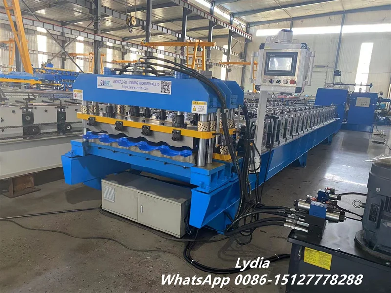 Covered Width 990-1090 mm Mangalore Tile Profile Sheet Roll Forming Machine 3 Mangalore Tile Profile Sheet 04 imgupzip 1000