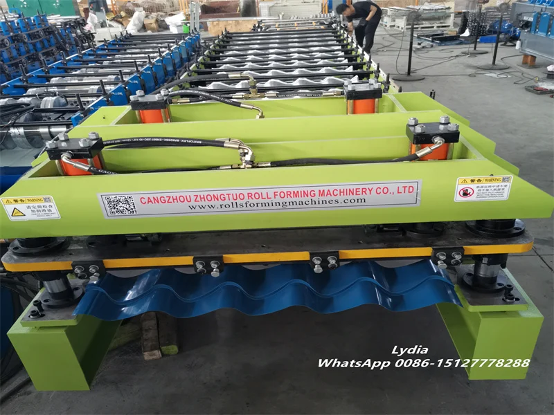 Mexican Galvateja Metal Roofing Tile Roll Forming Machine 3 Mexican Galvateja Glazed Machine06 imgupzip 1000