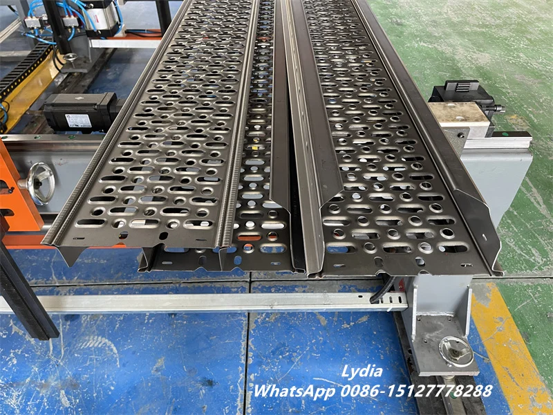 Zhongtuo Automatic Steel Foot Plate Footpedal Roll Forming Machine for Metal Scaffold Walk Board Machine 11 Metal Scaffold Walk Board Roll Forming Machine