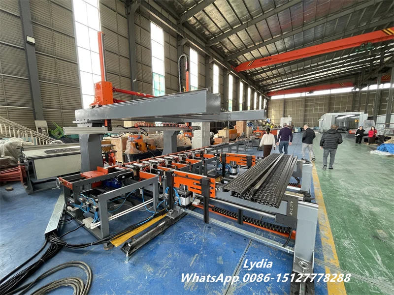 Zhongtuo Automatic Steel Foot Plate Footpedal Roll Forming Machine for Metal Scaffold Walk Board Machine 9 Automatic Steel Scaffold Board Making Machine