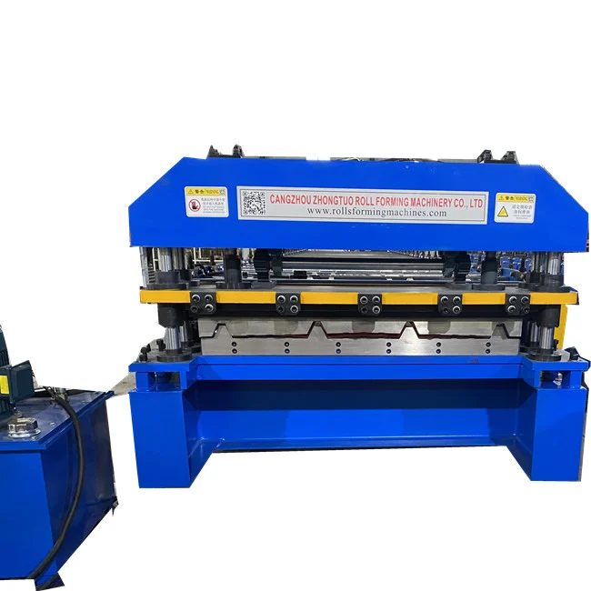 Tr4 Trapezoidal Roof Sheet Roll Forming Machine For Peru 2 Tr4 metal roofing sheet machine 4 imgupzip 760