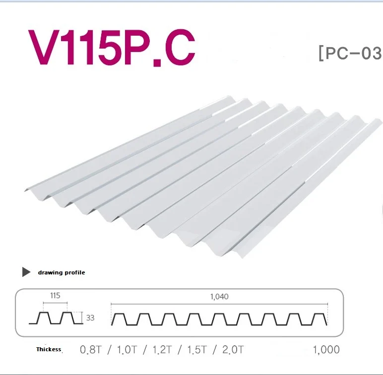 V115 Metal Roofing and Wall Cladding Sheet Roll Forming Machine in South Korea 2 V115 imgupzip 1000