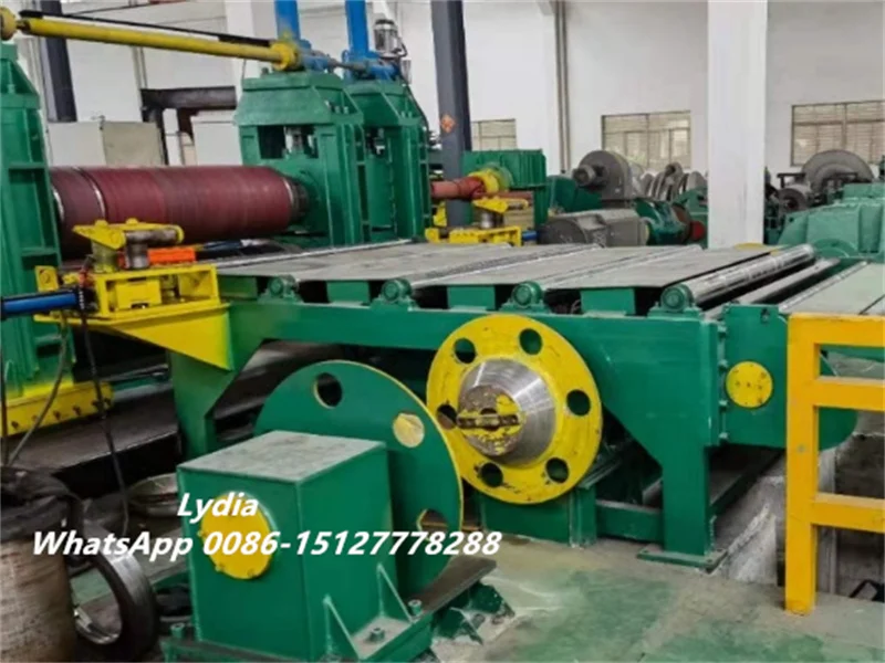 The Slitting Line and Steel Slitting Process Explained: Coil Cut-to-Length Slitting Machine for Steel Conveyor Line with Core Moto, PLC Components 4 Automatic slitting line01 imgupzip 1000