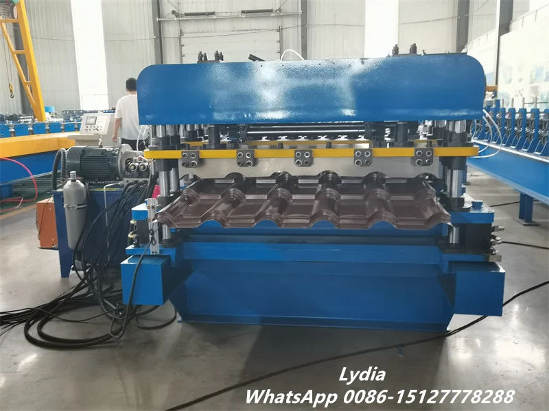 Good News - Uzbekistan Clients Highly Praise Zhongtuo Glazed Tile Roll Forming Machine and Ceiling Board Forming Machine 4 Glazed tile Roll Forming Machine01 imgupzip 1000