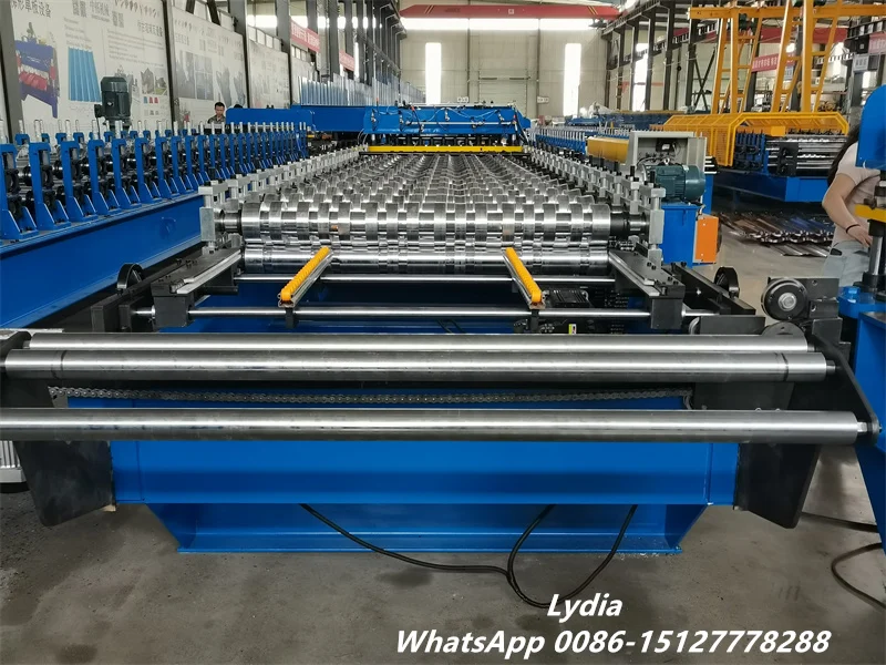 Good News Glazed Tile Roll Forming Machine Step Tile Roll Former Successfully Commissioned in USA 3 Glazed tile Roll Forming Machine02 imgupzip 1000
