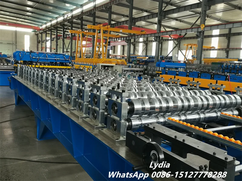 Good News Glazed Tile Roll Forming Machine Step Tile Roll Former Successfully Commissioned in USA 6 Glazed tile Roll Forming Machine03 imgupzip 1000