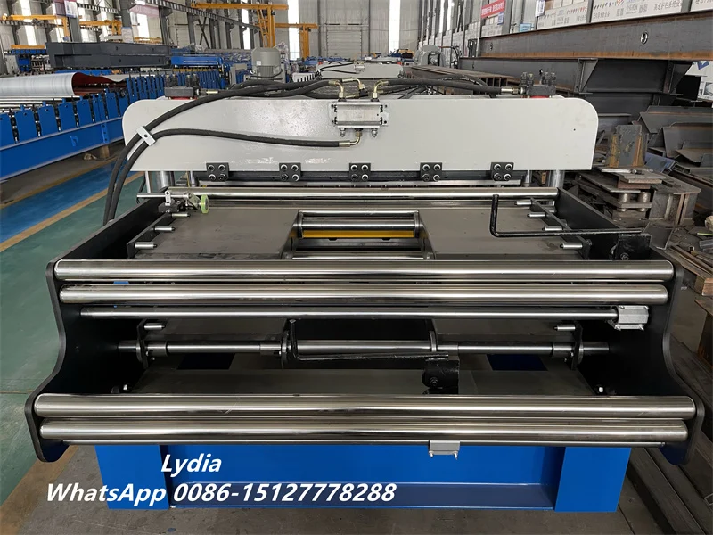 Double Layer Trapezoidal RIB Metal Roof Wall Panel Tile Roll Forming Machine Colored Steel for USA Building Market 6 High Speed roofing sheet forming machine04 imgupzip 1000