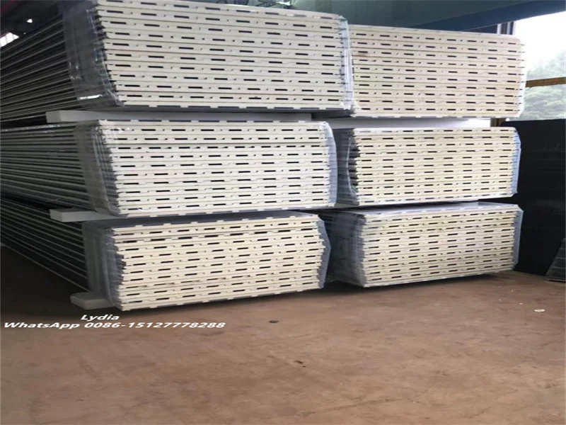 1200mm Metal PU Wall Sandwich Panel Roll Forming Machine Great Wall Sandwich Panel Production Line 6 PU insulated Metal Carving Decorative Wall Panel P05 1 imgupzip 1000