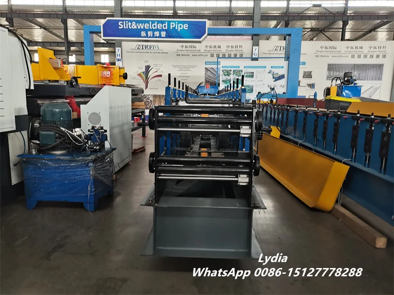 Automatic PPGI PPGL Galvanized Color Steel Metal 255 Roll Top Ridge Cap Roof Tile Roll Forming Machine 8 Ridge Cap Roll Forming Machine01 imgupzip 1000