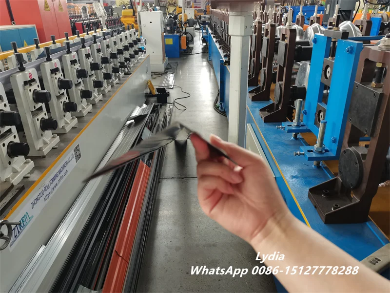Automatic PPGI PPGL Galvanized Color Steel Metal 255 Roll Top Ridge Cap Roof Tile Roll Forming Machine 3 Ridge Cap Roll Forming Machine07 imgupzip 1000