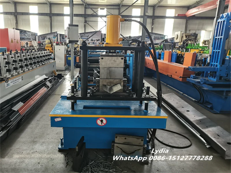 Automatic PPGI PPGL Galvanized Color Steel Metal 255 Roll Top Ridge Cap Roof Tile Roll Forming Machine 4 Ridge Cap Roll Forming Machine08 imgupzip 1000