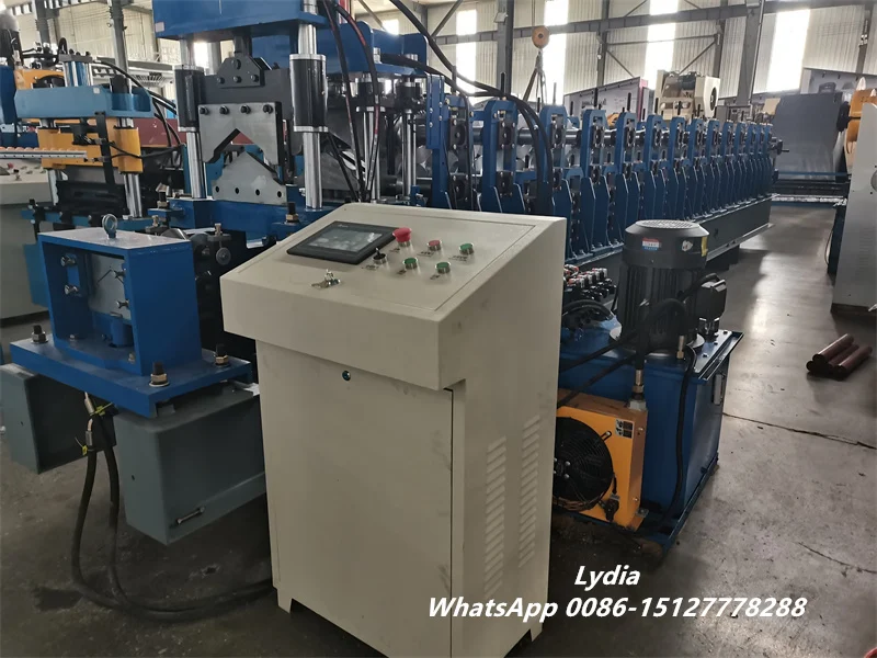 Automatic PPGI PPGL Galvanized Color Steel Metal 255 Roll Top Ridge Cap Roof Tile Roll Forming Machine 2 Ridge Cap Roll Forming Machine10 imgupzip 1000
