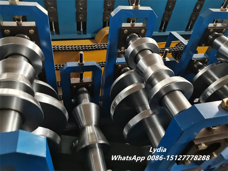 Automatic PPGI PPGL Galvanized Color Steel Metal 255 Roll Top Ridge Cap Roof Tile Roll Forming Machine 5 Ridge Cap Roll Forming Machine11 imgupzip 1000