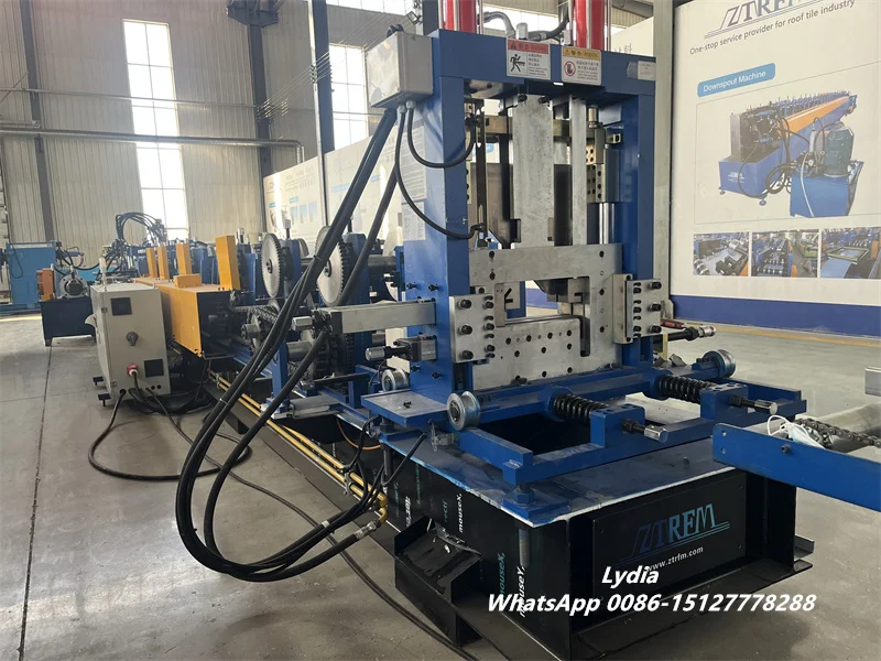 How to Operate the Software Interface and Maintain the CZ Combination Purlin Machine 3 cz purlin Machine07 imgupzip 1000