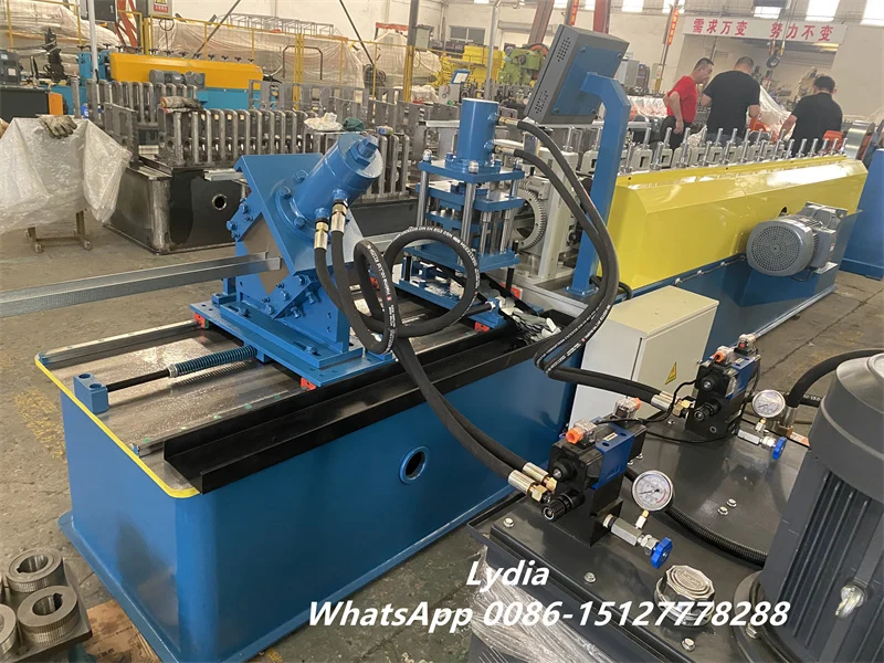 Multi-Size Adjustable C U Stud & Track Machine Drywall Galvanized C/U Stud and Track Roll Forming Machine 6 stud and track purlin machine01 imgupzip 1000