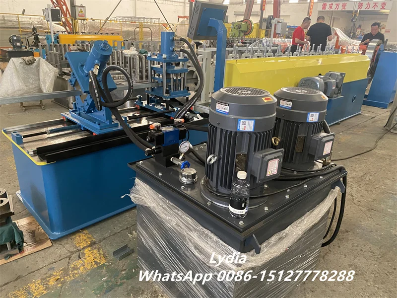 Multi-Size Adjustable C U Stud & Track Machine Drywall Galvanized C/U Stud and Track Roll Forming Machine 5 stud and track purlin machine02 imgupzip 1000