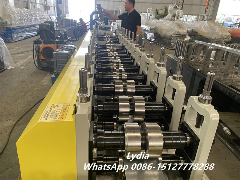 High Speed 20–25m/min Stud & Track & Hat Channel Roll Forming Machine /Omega Purlin Roll Foming Machine 7 stud and track purlin machine03 imgupzip 1000