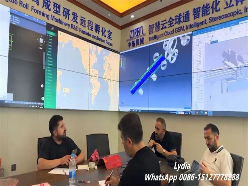 Zhongtuo Welcomes Customers from 3 Countries in a Single Day, Driving Global Sales of Solar Bracket Machine, Storage Rack Machines, and Roofing Sheet Roll Forming Machine to Kick Off a New Chapter of International Cooperation in July 4 Roll Forming Machine01 1 imgupzip 1000