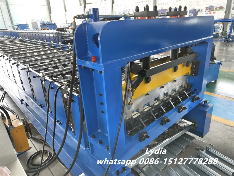 Zhongtuo B Deck Roll Forming Machine 36‘’Structural Steel Deck Panel Making Machine 12 b deck roll forming machine working line