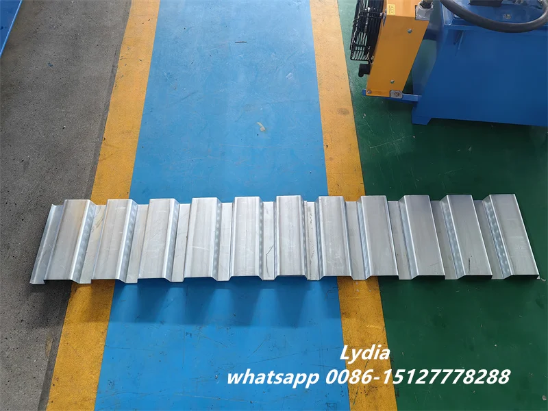 Zhongtuo B Deck Roll Forming Machine 36‘’Structural Steel Deck Panel Making Machine 3 roof deck roll forming machine