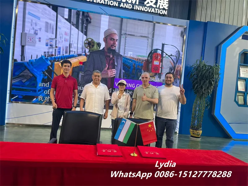Good News - Zhongtuo Cold Forming Global Procurement Center Attracts International Clients with Light Keel Villa Frame Rolling Forming Machine 2 Good News03 imgupzip 1000
