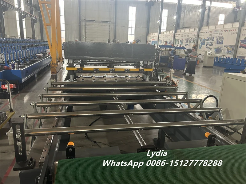Metal Roofing Sheet Roll Forming Machine Roof Panel & Tile Making Machine Portable Roof Cutting and Forming Equipment for Sale 6 Metal Roof Wall Roll Forming Machine07 imgupzip 1000