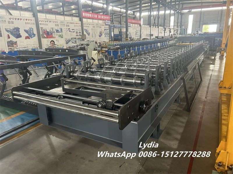 Metal Roofing Sheet Roll Forming Machine Roof Panel & Tile Making Machine Portable Roof Cutting and Forming Equipment for Sale 5 Metal Roof Wall Roll Forming Machine08 imgupzip 1000