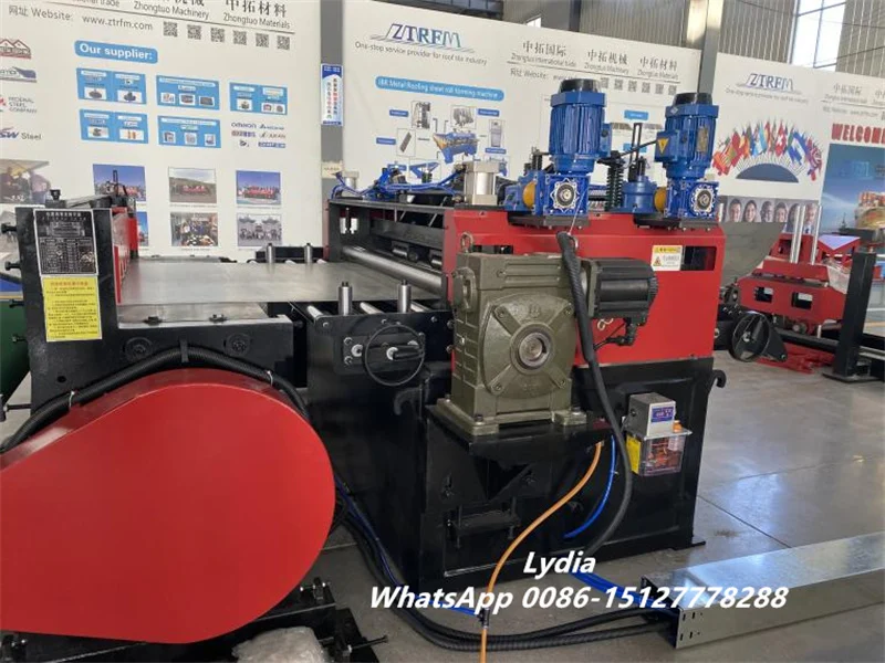 Simple Fully Automatic 2 X 1250mm Cold Rolled Coil Straightening Cut to Length Production Line | Sheet Metal Cutting Machine 7 cut to length machine 03 imgupzip 1000