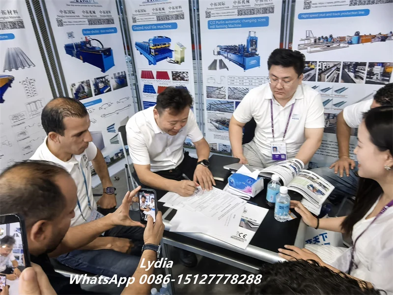 Good News-Zhongtuo Secures New Orders for CZ Purlin Roll Forming Machines at Canton Fair 2025 2 Canton Fair 2025 cold roll forming machines03 imgupzip 1000