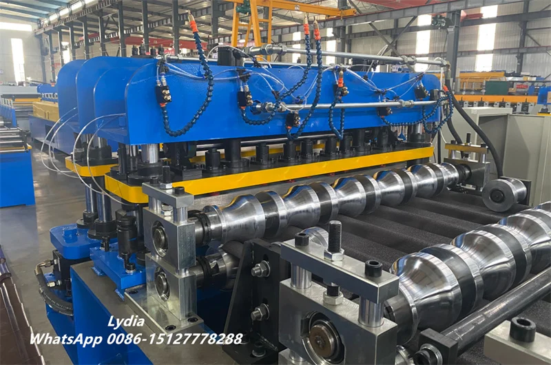 Color Steel Roof Tile Roll Forming Machine Automatic PLC Control & Hydraulic Cutting 5 Color Steel Roof Tile07 1 imgupzip 1000