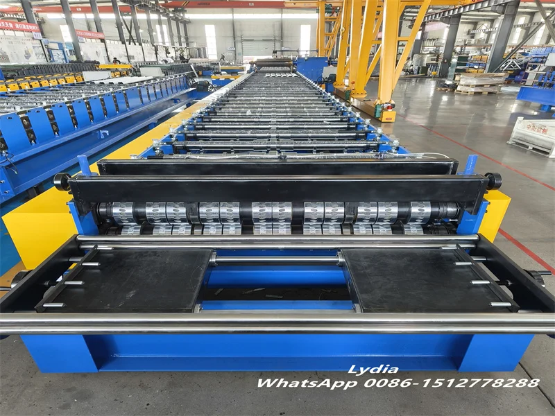 High-speed Floor Deck Roll Forming Machine with manual or hydraulic decoiler. 2 Floor Deck Machine01 imgupzip 1000