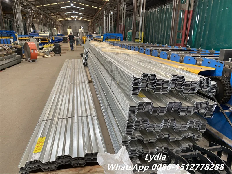 High-speed Floor Deck Roll Forming Machine with manual or hydraulic decoiler. 5 Floor Deck Machine06 imgupzip 1000