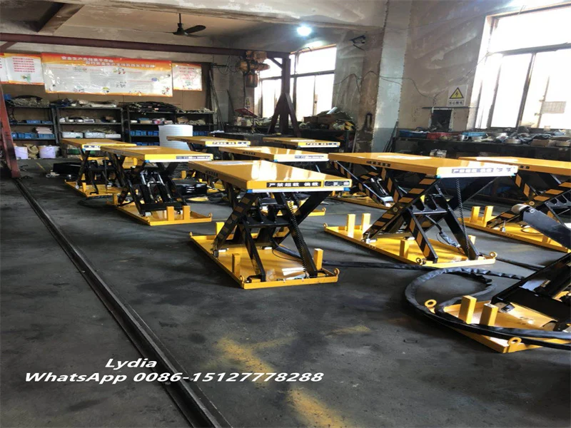 Sheet Metal Lift Table 4m High Lift Industrial Platform Triple Hydraulic Scissor Lift Table for Heavy Duty Machine 2 Triple Scissor Lift Table04 imgupzip 1000