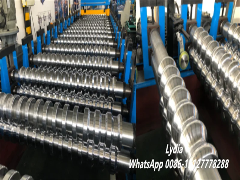 0.18-0.45mm High Speed 45m/min Corrugated Roof Sheet Roll Forming Machine Metal Roofing Production Line 4 Corrugated Sheets Rolling Forming Machine09 imgupzip 1000