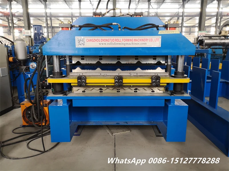 Good News - Congo Customer Visits Zhongtuo Factory and Signs Roll Forming Machine Order After Live Equipment Demonstration 3 Double Layer Roll Former06 imgupzip 1000
