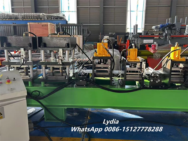 Zhongtuo Door Frame Making Machine Metal Frame Door Frame Roll Forming Machine 8 stainless steel door frame making machine