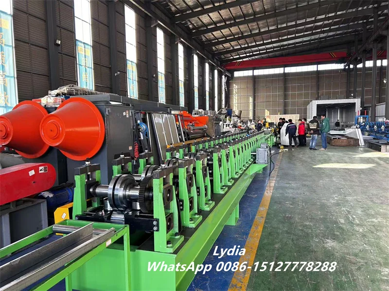 Zhongtuo Door Frame Making Machine Metal Frame Door Frame Roll Forming Machine 5 metal door frame production line
