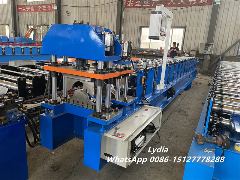 Zhongtuo 0.4 – 0.7 mm Metal Ridge Capping Making Roll Forming Machine 2 Ridge Cap Machine02 imgupzip 1000