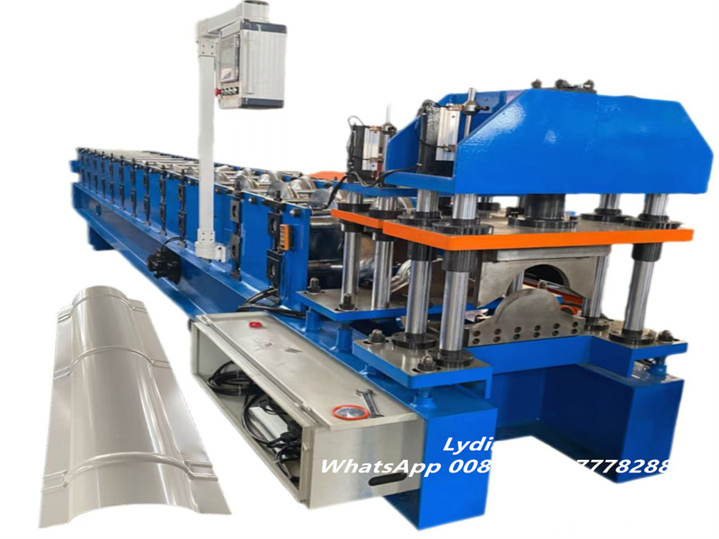 metal roof ridge capping machine