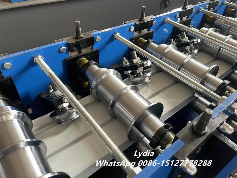 Good News - Qatar Delegation Visits Zhongtuo to Inspect High-Speed Wall Cladding Roll Forming Line 7 Qatar client inspecting wall panel production line