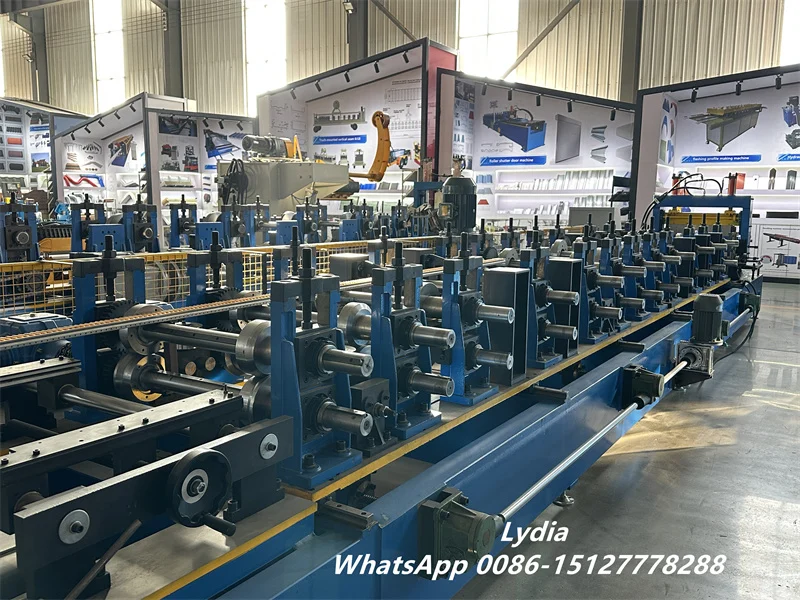 Zhongtuo Cable Ladder Roll Forming Machine Steel Cable Tray Side Rail 4 Precision roller stations forming steel cable ladder side profiles